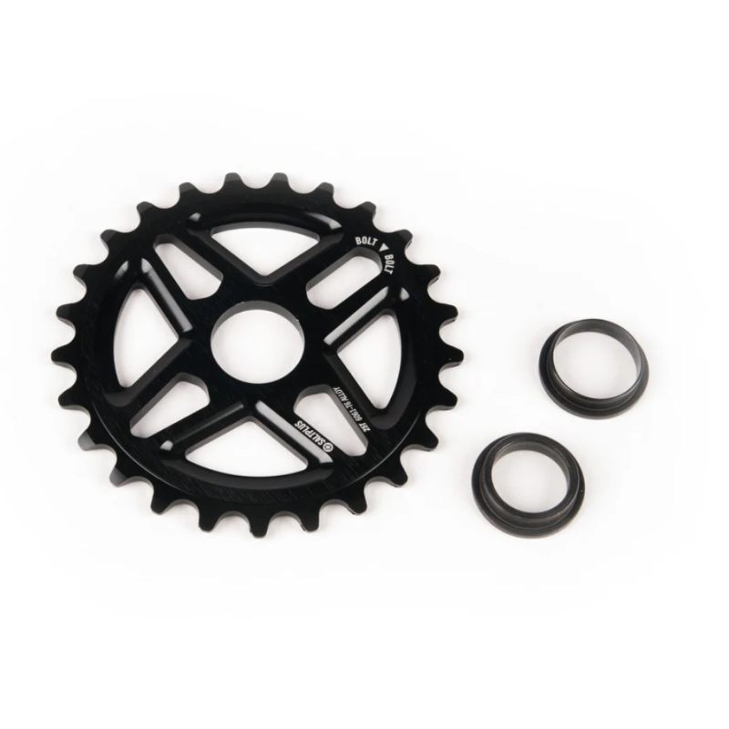 Couronne BMX SALTPLUS CENTER, 25 T, Noir